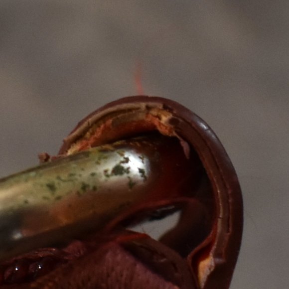 Vintage Red Wilsons Leather Handbag - Picture 12 of 16